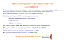 Tablet Screenshot of noc-webserver.iam.net.ma